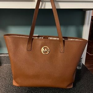 Large Brown Michael Kors Purse.